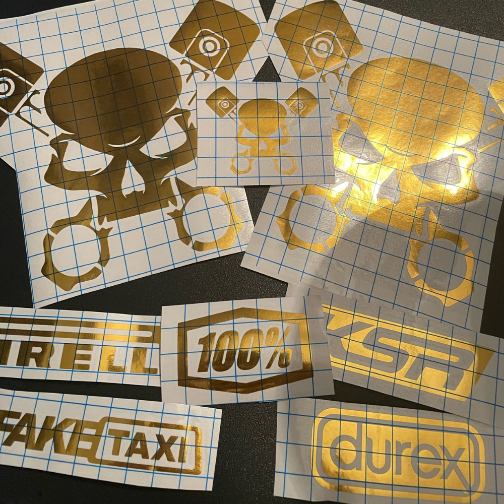 Stickers 100% personalizzati