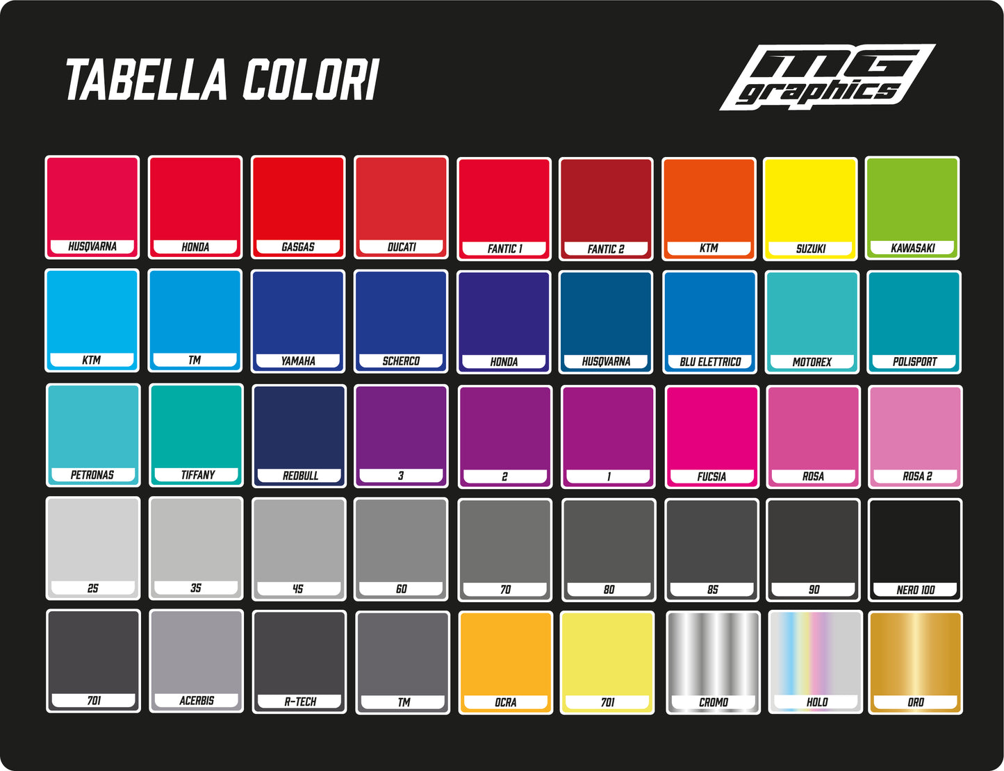 Kit bicolor motard