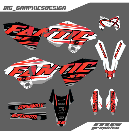 Kit completo grafiche 100% personalizzabili